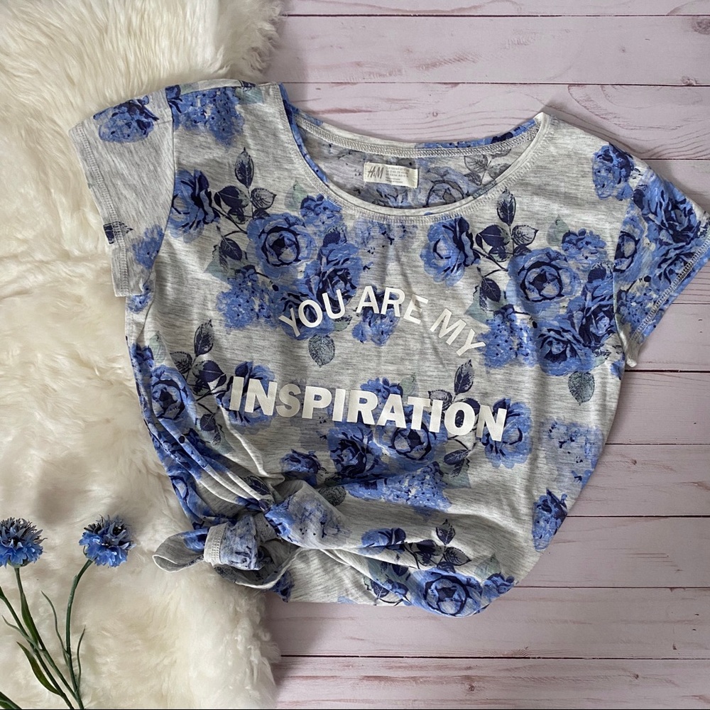 ‼️GET 50% OFF‼️• H&M Shirt for Girls •